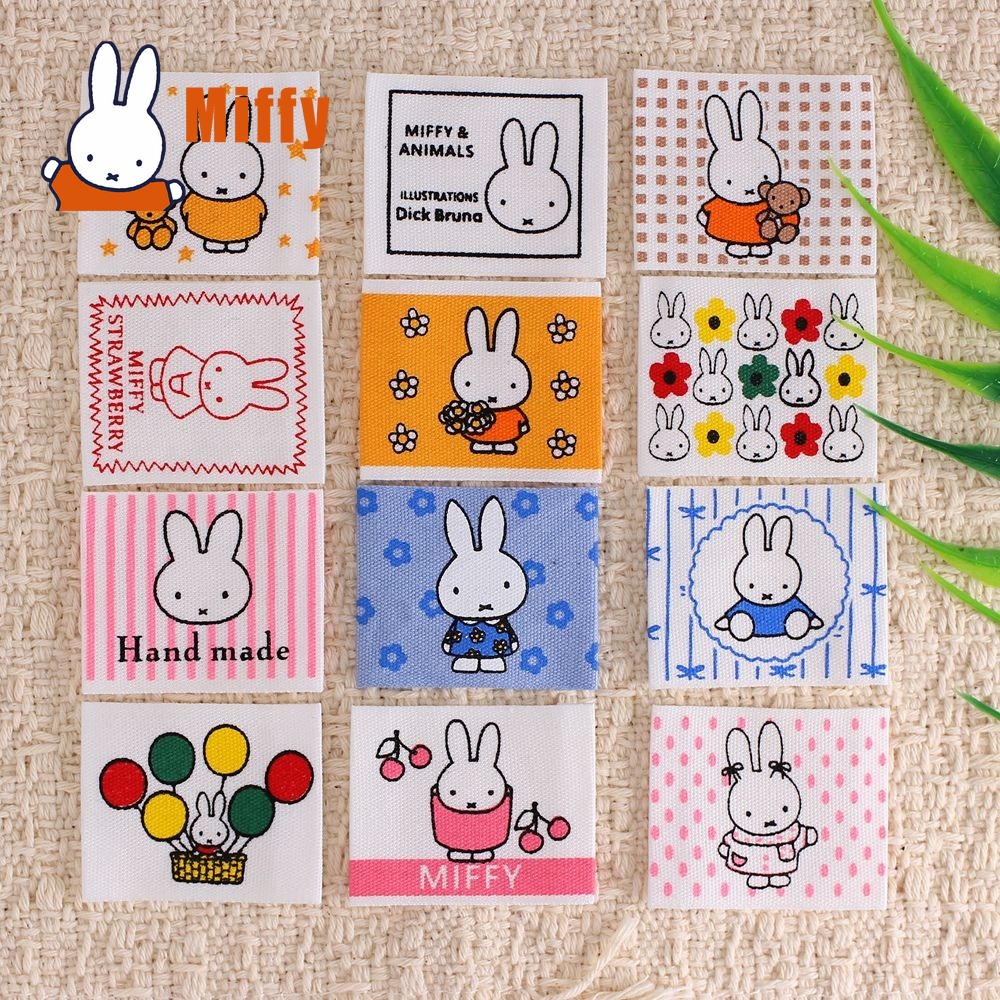Embroidery Patches - Kawaii Miffy Kumaş Yama Sevimli Tavşan