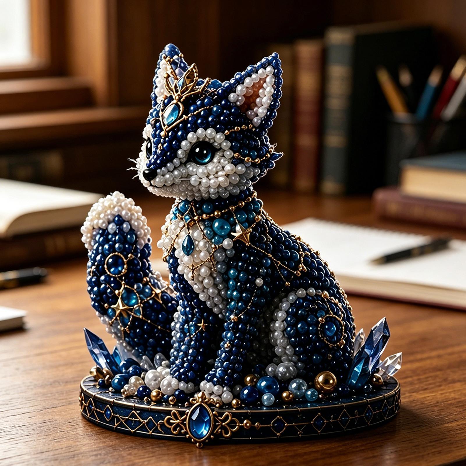 Embroidery For Beginners - 3D Boncuklu Hayvan El Sanatları Seti