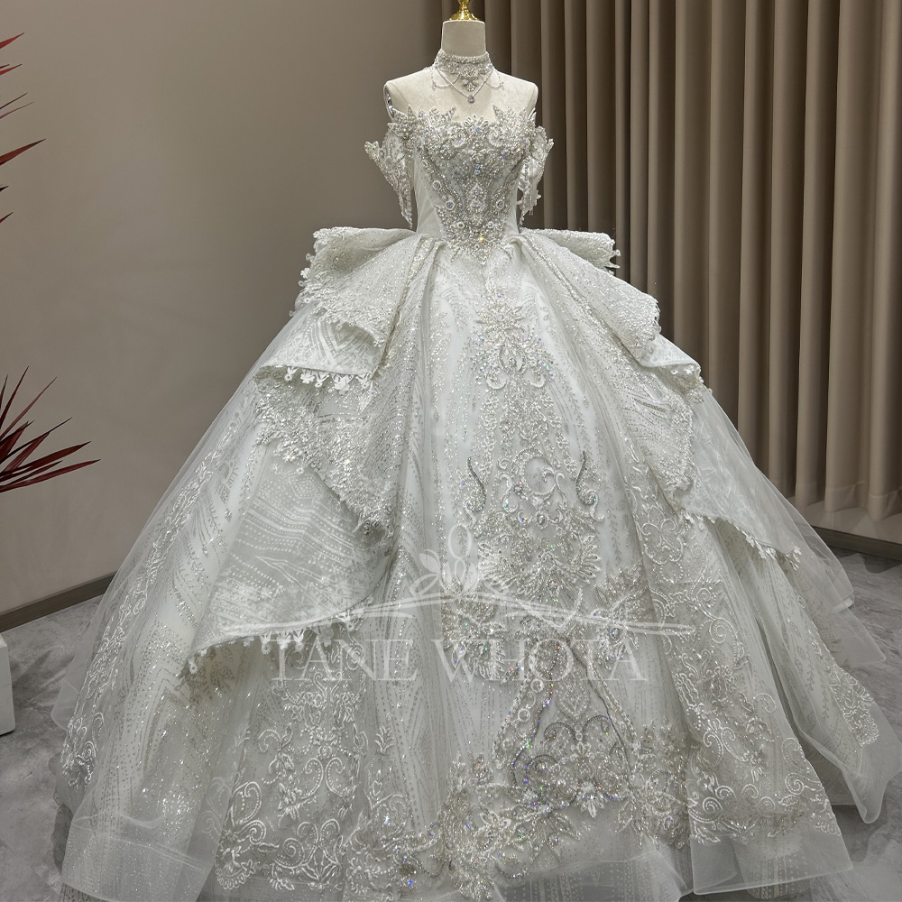 Embroidery Organza - Elbiseler De Mariée Sur Mesure Sevgiliye