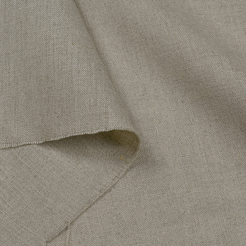 Linen Fabric Natural - 200G 9Sx9S Sonbahar Keten Kumaşlar Giyim