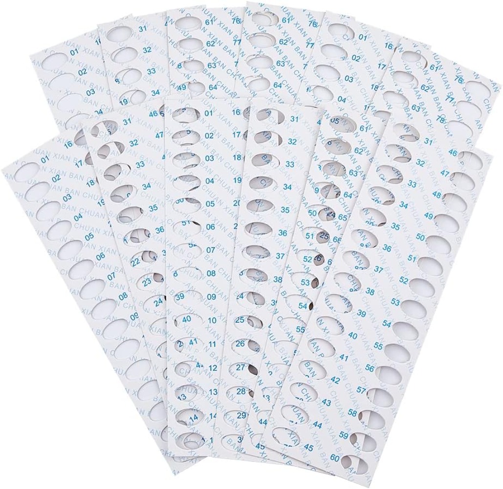 Embroidery Paper - 30 adet 30 Pozisyon Nakış Ipliği