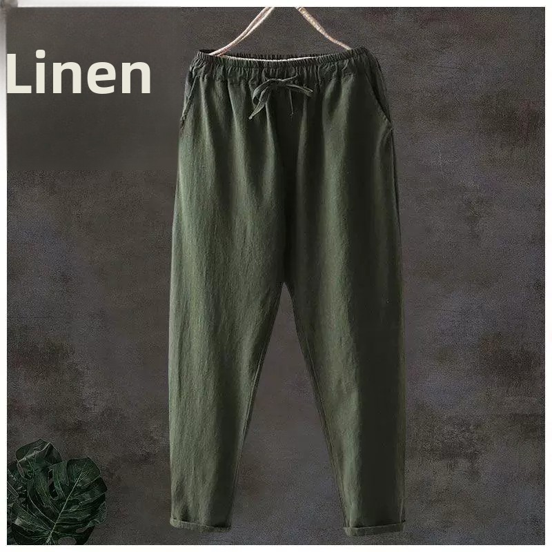 Linen Fabric Natural - Saf Keten Nefes Alabilen Esnek Yeni