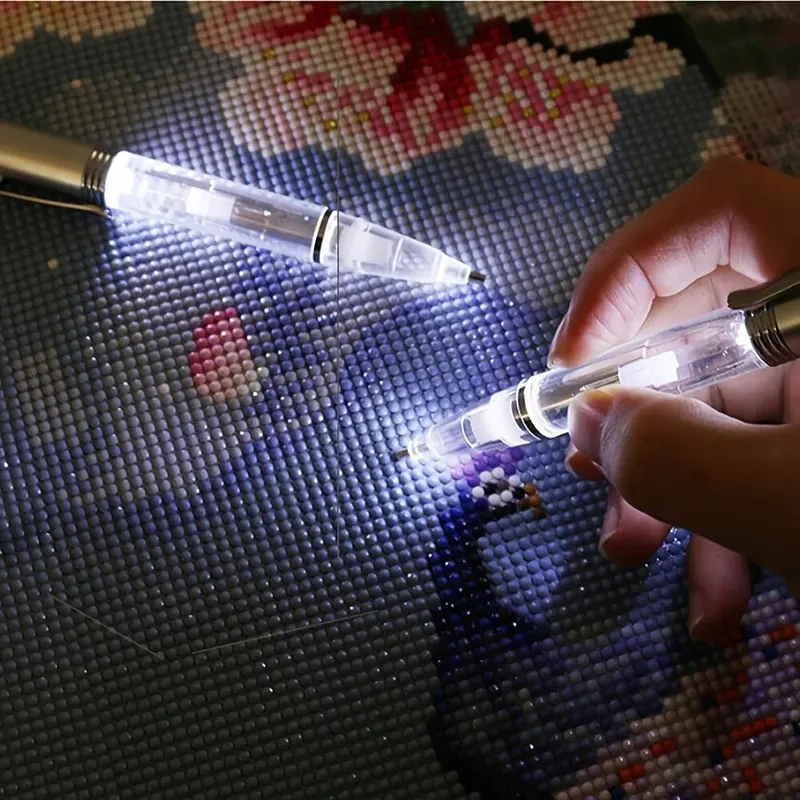 Embroidery Handicraft - LED Işıklı Elmas Boyama Kalemi 1