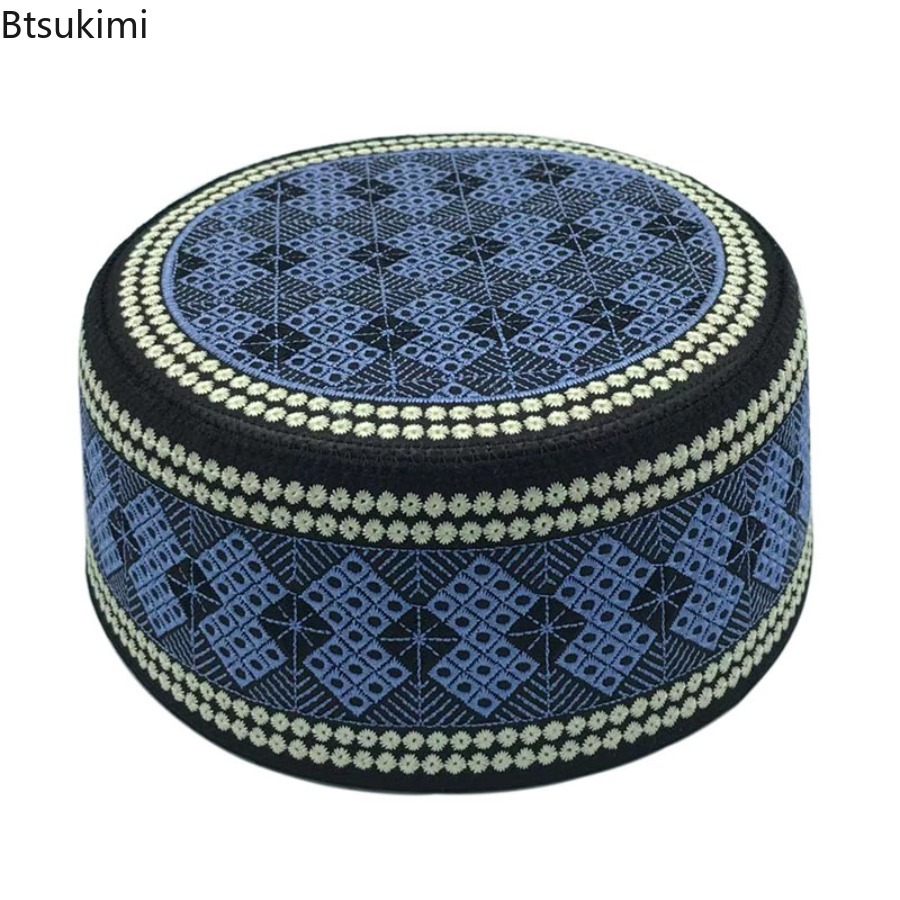 Embroidery Hat Machine - Vintage İşlemeli Başörtüsü Erkek Namaz Şapkası
