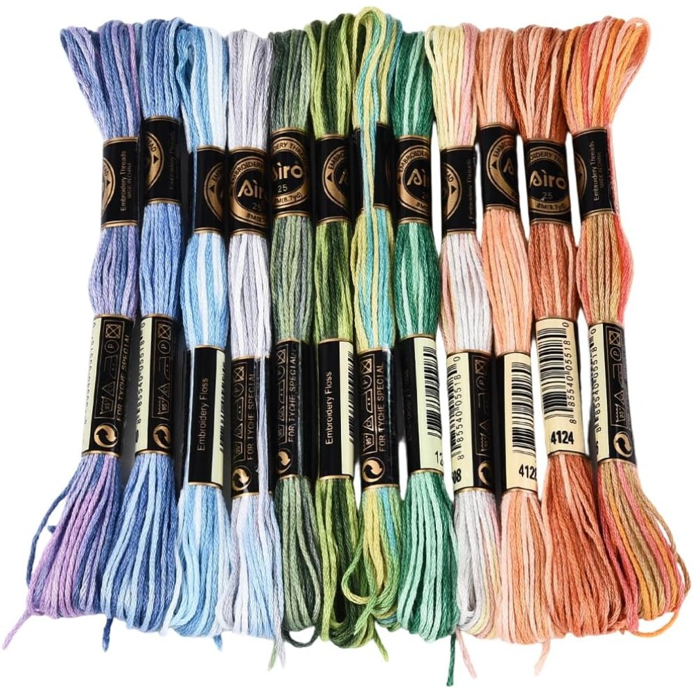 Embroidery Gradient - 12 Sarım 105 Yard Çapraz Dikiş
