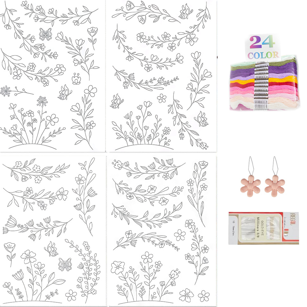 Embroidery Paper - Suda Çözünen Nakış Sabitleyici Kağıt Çubuk