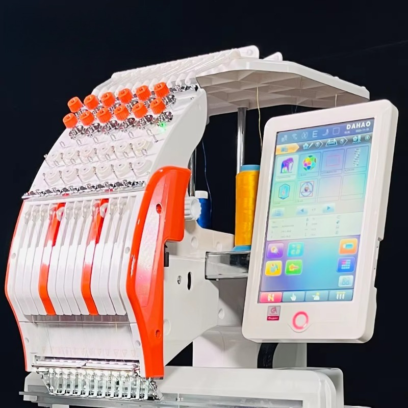 Embroidery Hat Machine - Yüksek Hızlı Şapka Nakış Makinesi Bilgisayarlı