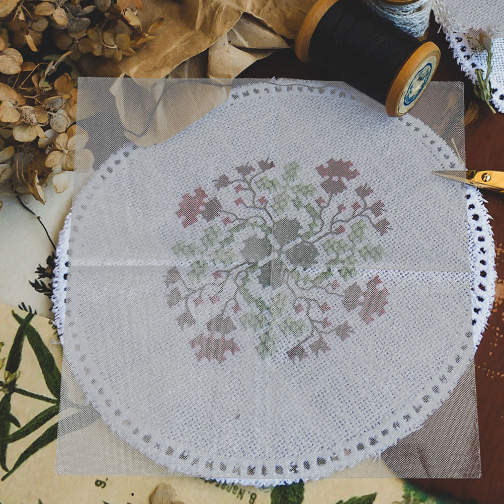 Embroidery Paper - 8 adet suda çözünür nakış transfer