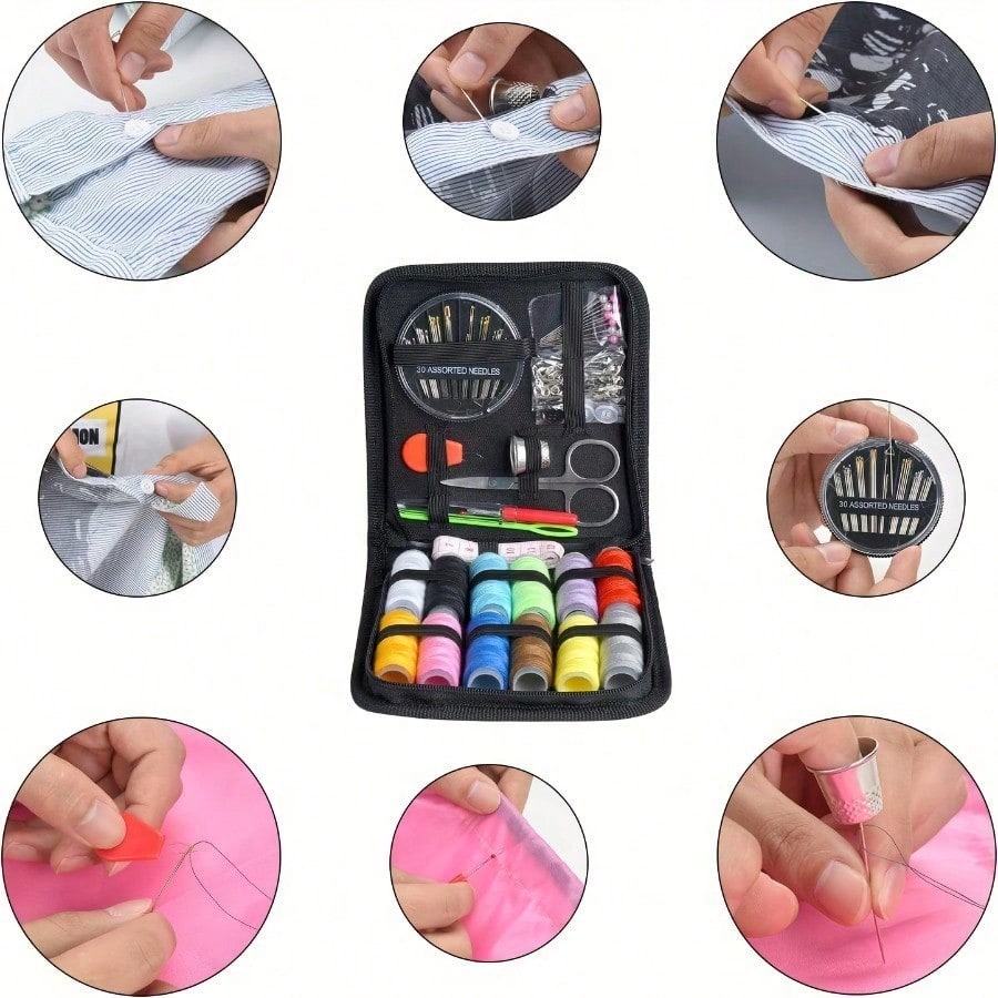 Embroidery For Beginners - 1 Adet Taşınabilir Dikiş Seti, Çok