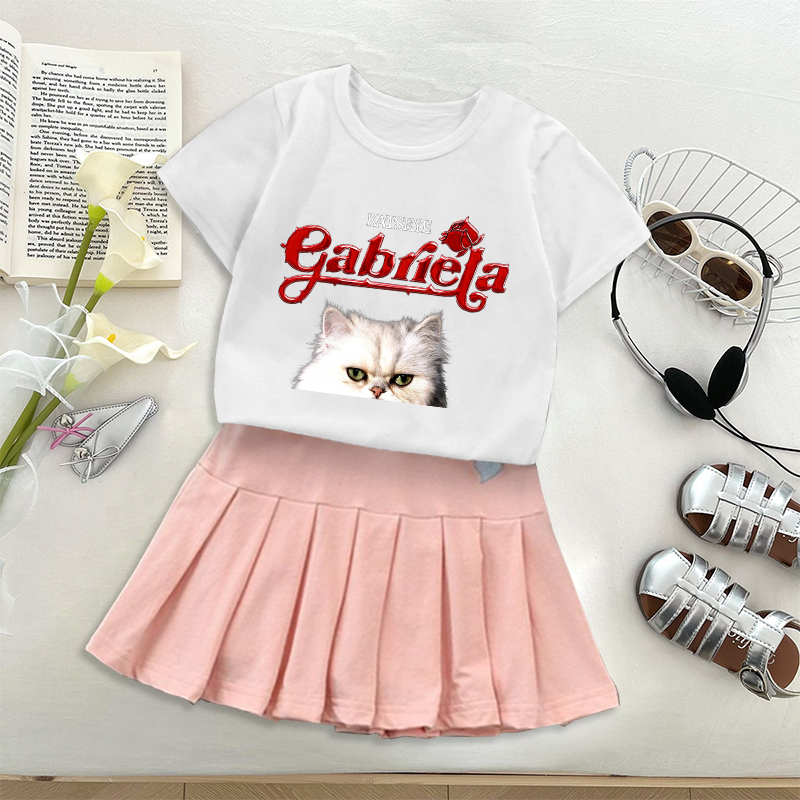 Moda K POP K-KATSEYE Tişört Pi - Embroidery Skirt incelemesi ve fiyatı
