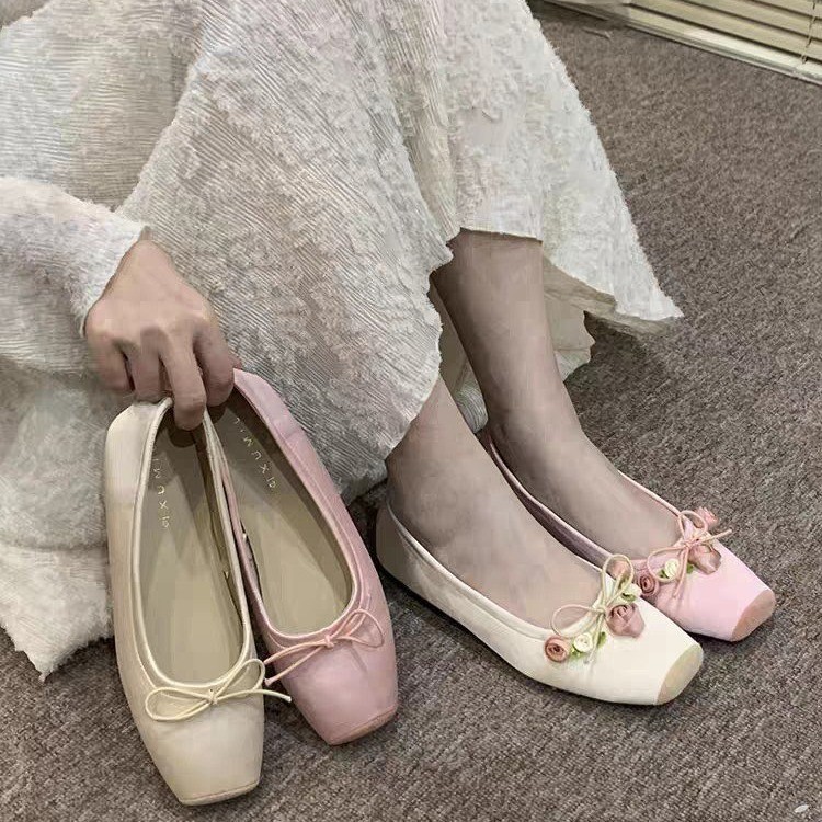 Kadın Flats Bow Marie Janes Ay - Embroidery Design Free incelemesi ve fiyatı