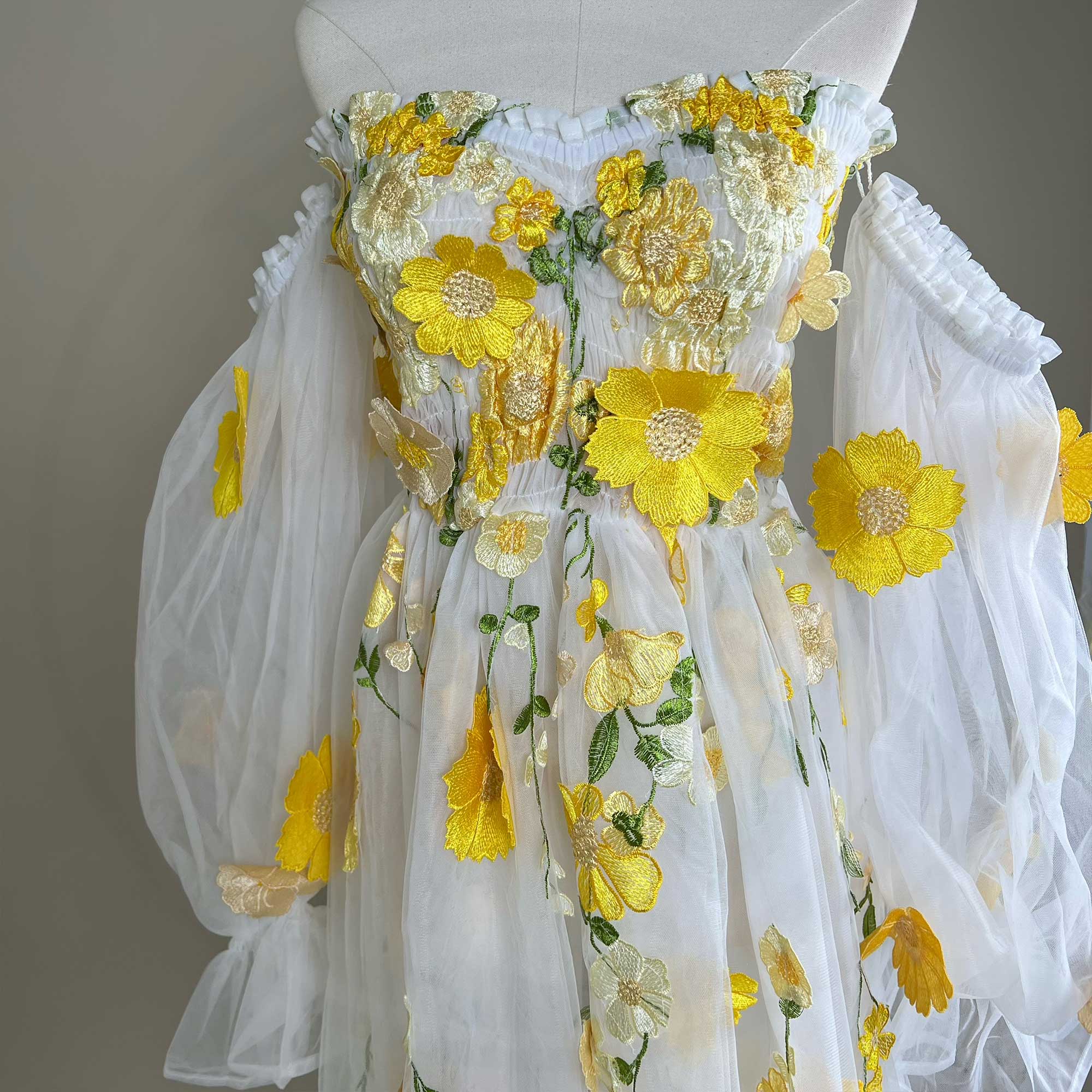 Don&Judy Renkli Organze Omuzla - Embroidery Organza incelemesi ve fiyatı