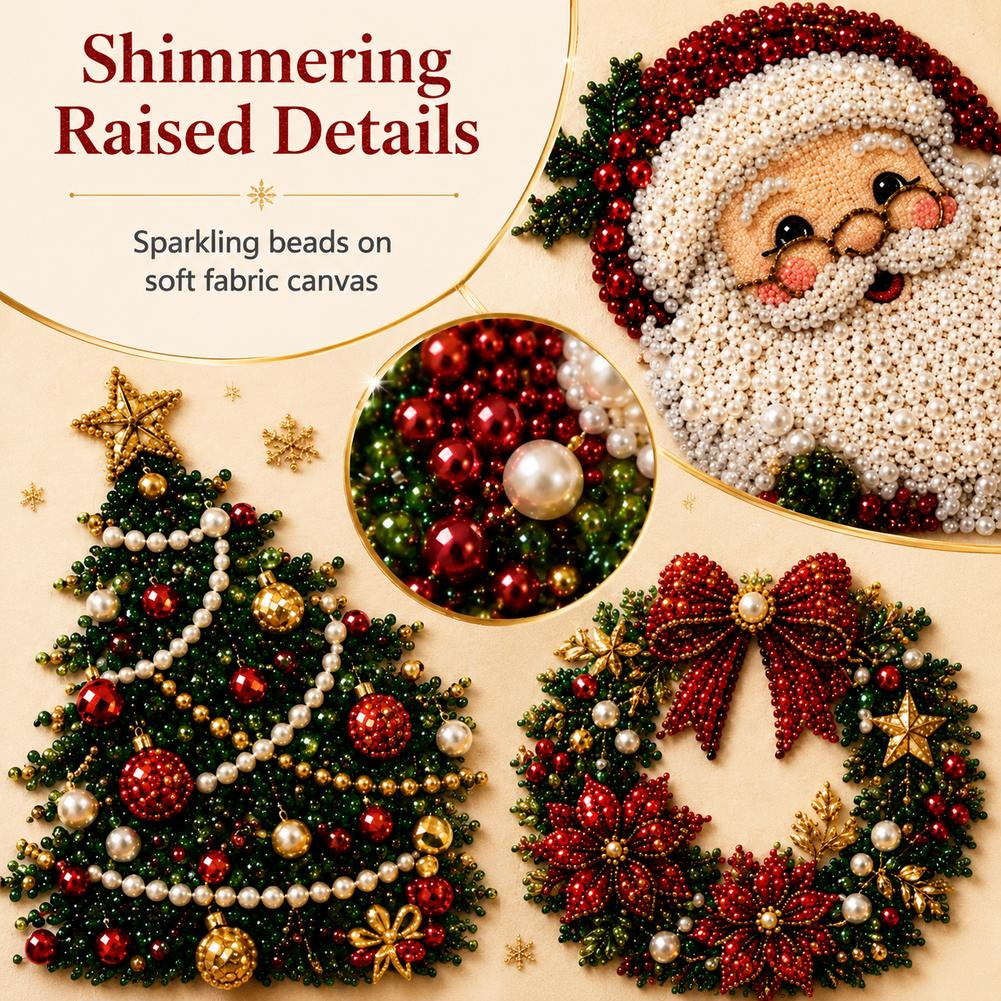 Noel Baba İnci Sanatı DIY Kiti - Embroidery Xmas Kits incelemesi ve fiyatı