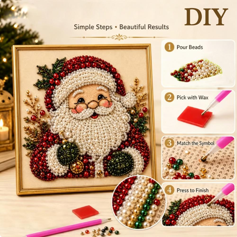 Noel Baba İnci Sanatı DIY Kiti - Embroidery Xmas Kits incelemesi ve fiyatı