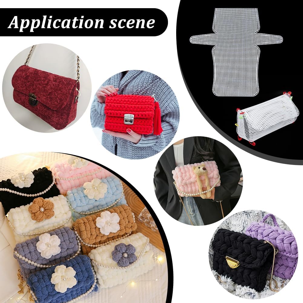 1-4 Adet Plastik Örgü Tuval Ça - Embroidery Paper incelemesi ve fiyatı