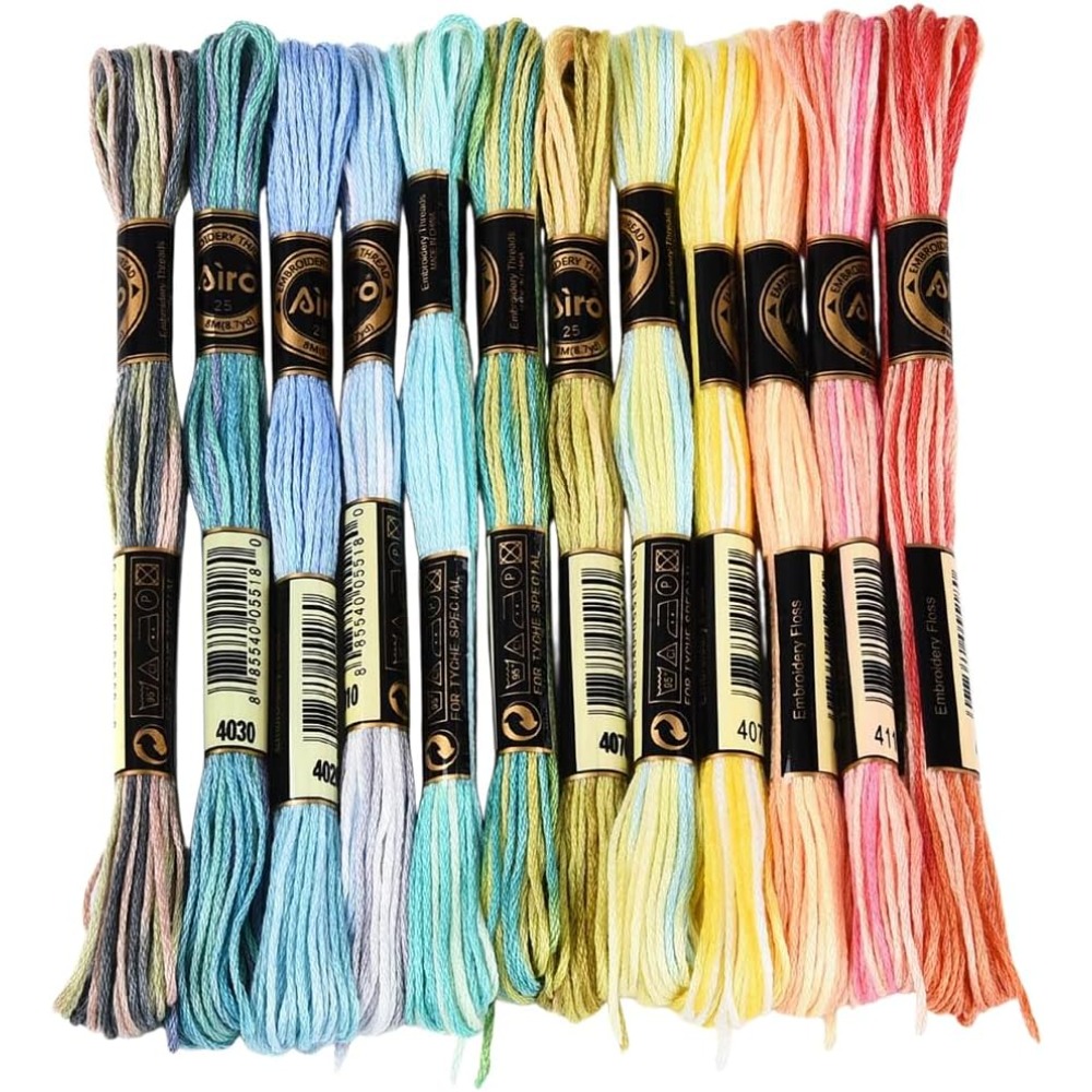 12 Çile 105 Yarda 6 Katlı Çeşi - Embroidery Gradient incelemesi ve fiyatı