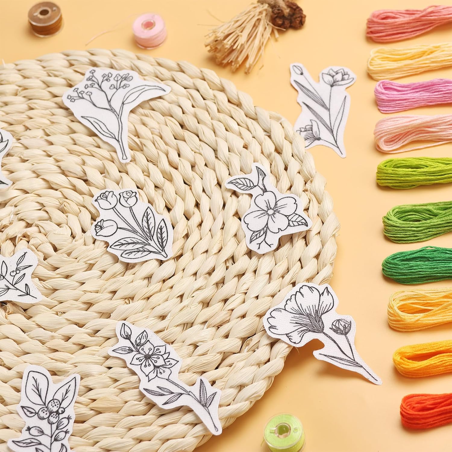 50 Adet Suda Çözünür Nakış Sta - Embroidery Paper incelemesi ve fiyatı