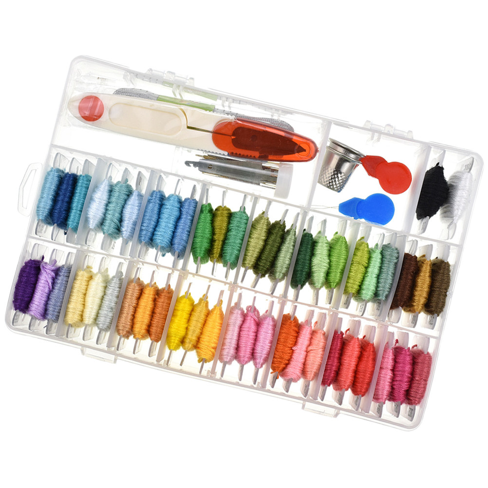 50 Çeşitli Nakış Seti Malzemel - Embroidery For Beginners incelemesi ve fiyatı