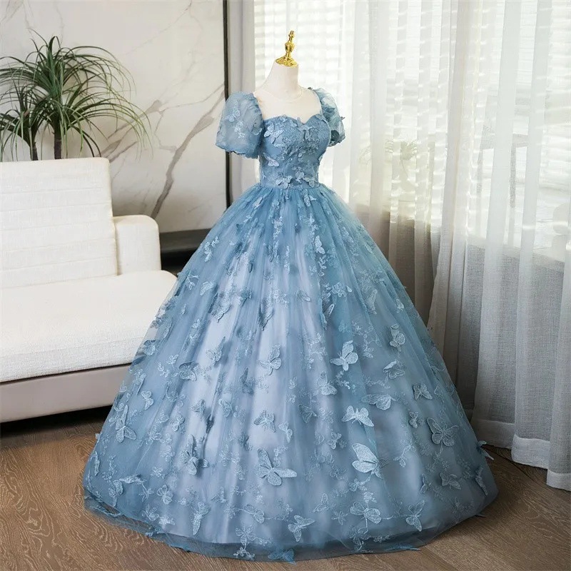 2026 Yeni Kadın Gri Mavi İşlem - Embroidery Skirt incelemesi ve fiyatı
