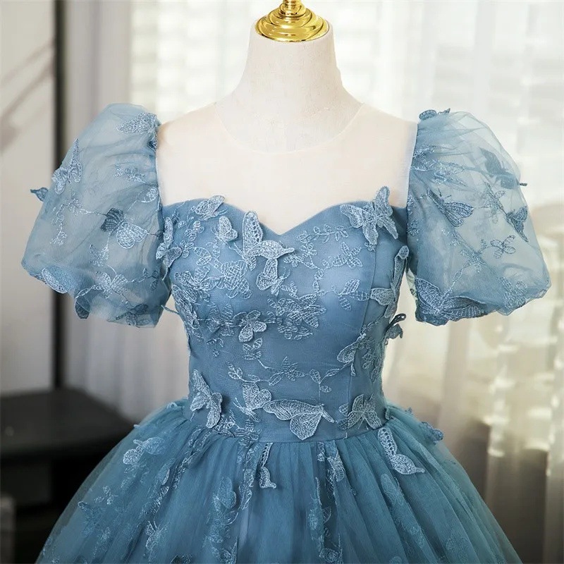 2026 Yeni Kadın Gri Mavi İşlem - Embroidery Skirt incelemesi ve fiyatı