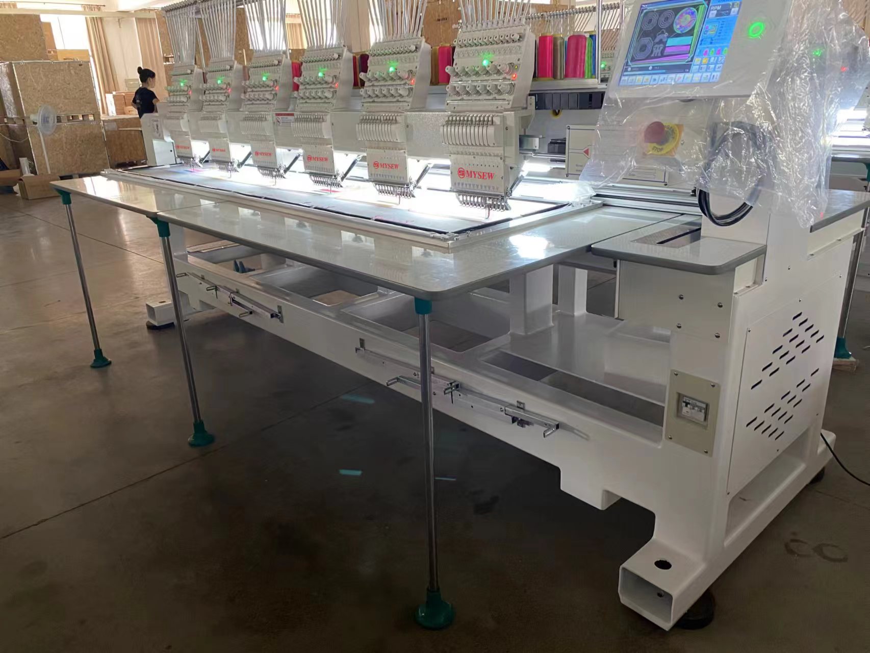 MFGS 1506 15 s 6 Kafalı Otomat - Embroidery Hat Machine incelemesi ve fiyatı
