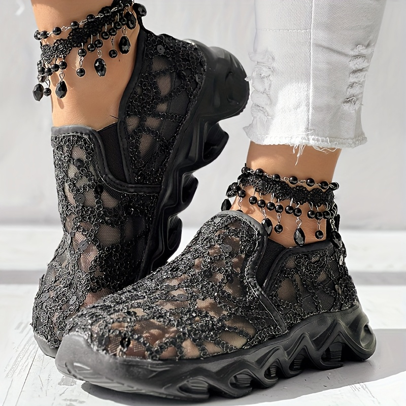 Kadın Günlük ve Rahat Slip-on  - Embroidery Design Free incelemesi ve fiyatı
