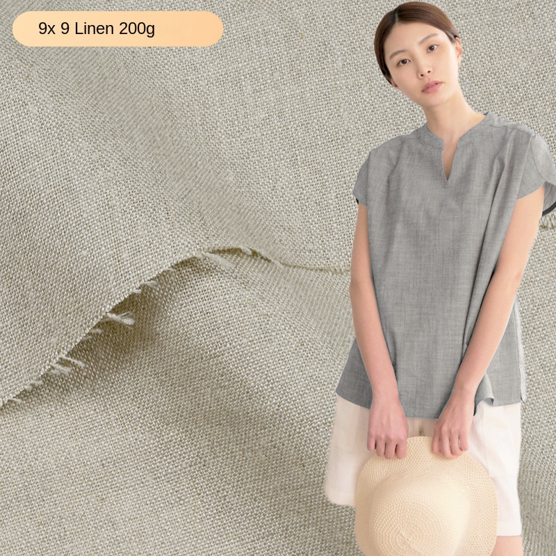 200G 9Sx9S Sonbahar Keten Kuma - Linen Fabric Natural incelemesi ve fiyatı