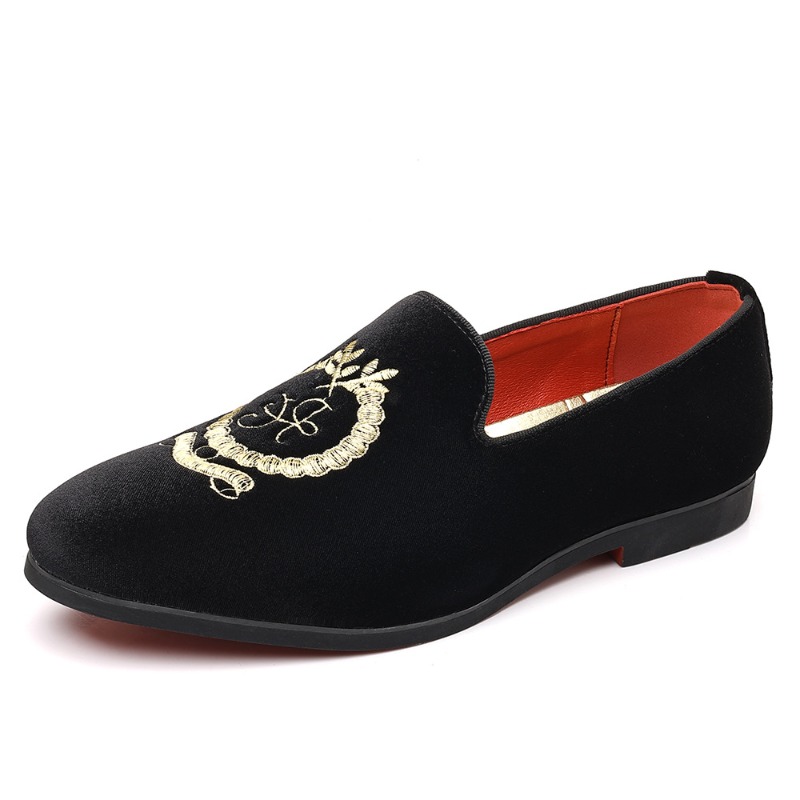 Lüks Tasarımcı Loafer'lar Süet - Embroidery Design Free incelemesi ve fiyatı