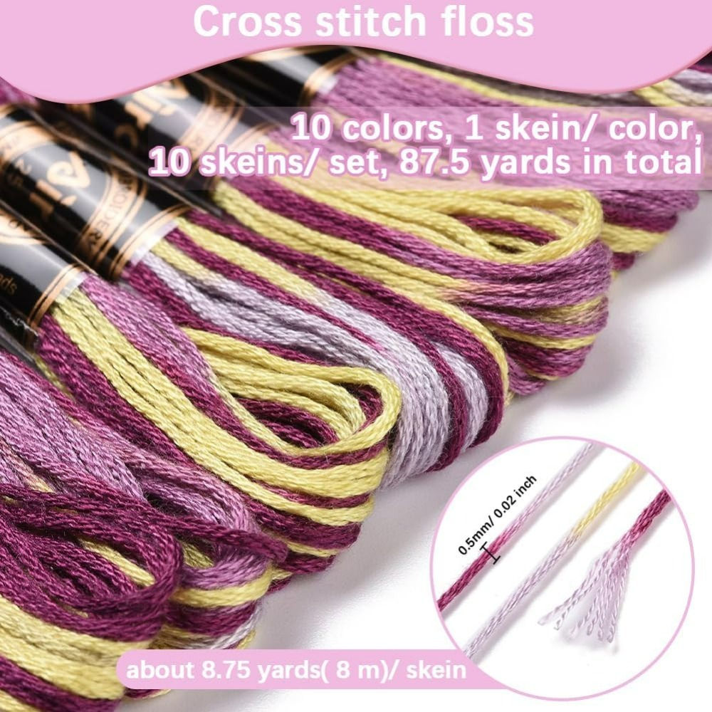 6 Iplikçik Mor Alacalı Nakış I - Embroidery Gradient incelemesi ve fiyatı