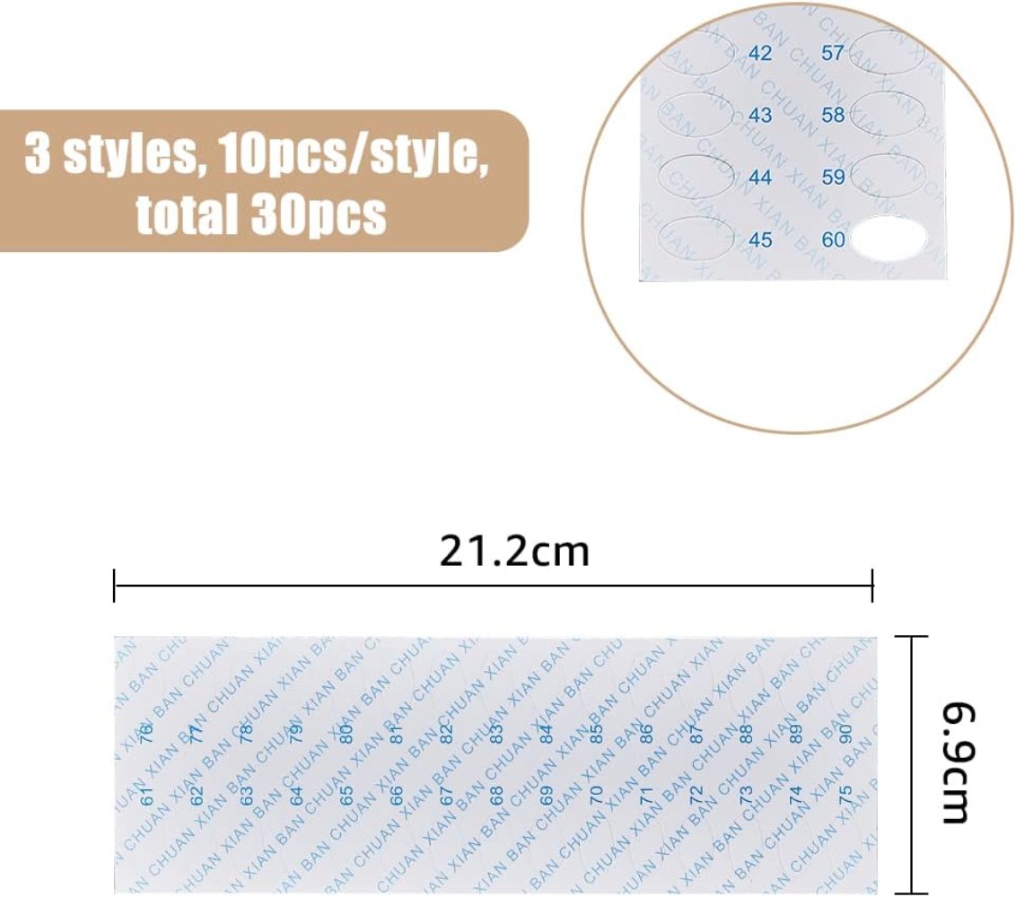 30 adet 30 Pozisyon Nakış Ipli - Embroidery Paper incelemesi ve fiyatı