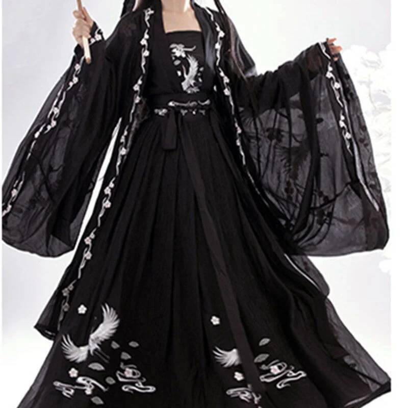 Çin Antik Hanfu kadın Ağır San - Embroidery Skirt incelemesi ve fiyatı