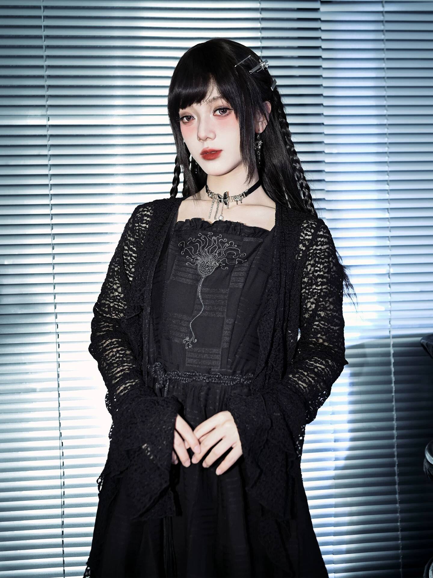 Yeni Crinoid Nakış Siyah Çift  - Embroidery Skirt incelemesi ve fiyatı