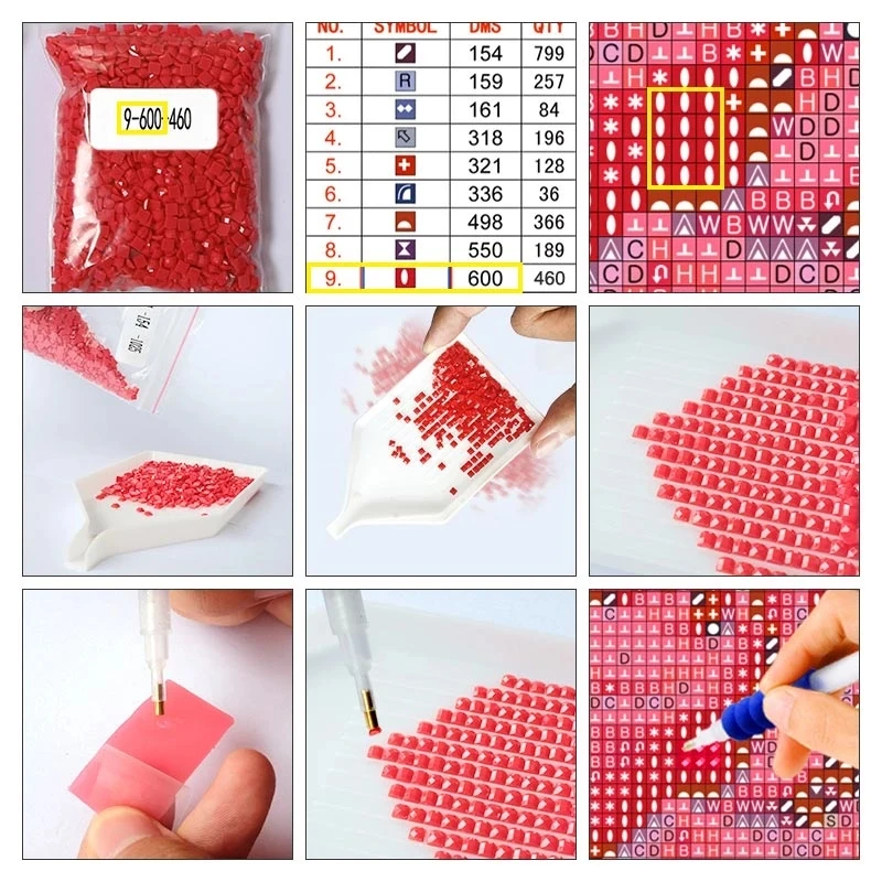 DIY Noel Bahçe Cüceleri Elmas  - Embroidery Xmas Kits incelemesi ve fiyatı