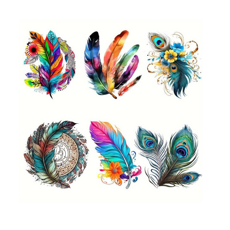Renkli Tüy Bohemian Ütüyle Yap - Embroidery Patches incelemesi ve fiyatı