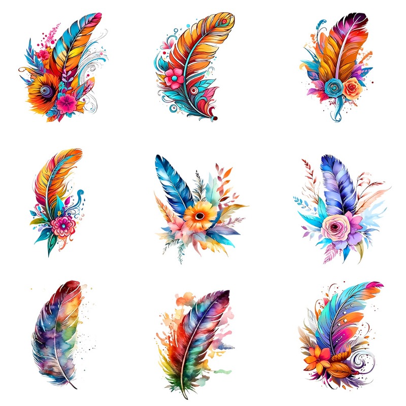 Renkli Tüy Bohemian Ütüyle Yap - Embroidery Patches incelemesi ve fiyatı