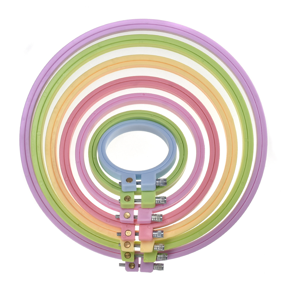 1/7 adet 7-25 cm Plastik Nakış - Embroidery Hoop incelemesi ve fiyatı