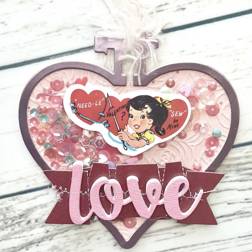 KSCRAFT kalp gergef Metal kesm - Embroidery Paper incelemesi ve fiyatı