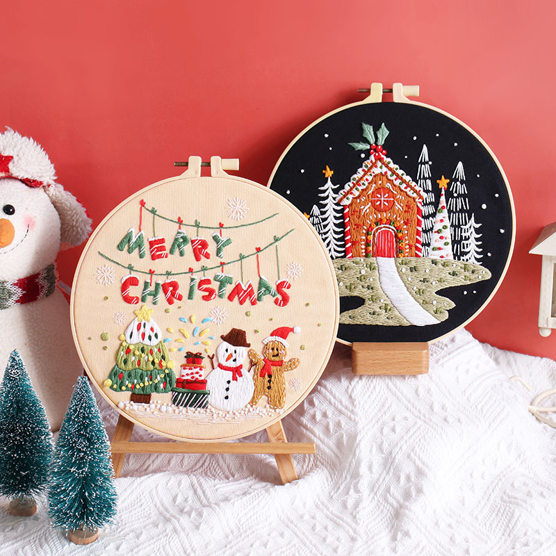 Merry Christmas DIY nakış kiti - Embroidery Xmas Kits incelemesi ve fiyatı