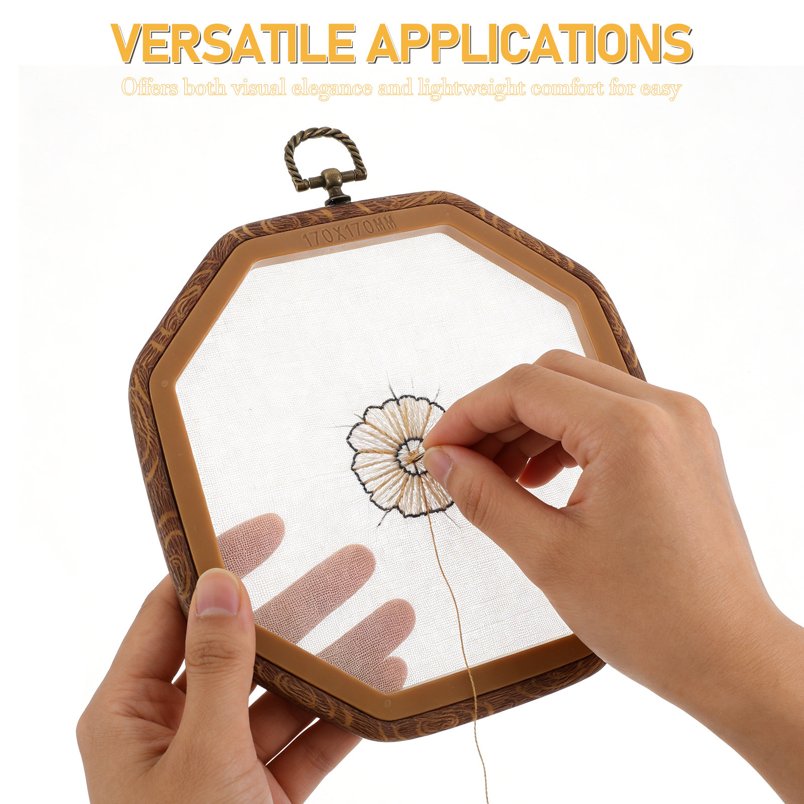6 Adet Sekizgen Ahşap Görünüml - Embroidery Hoop incelemesi ve fiyatı