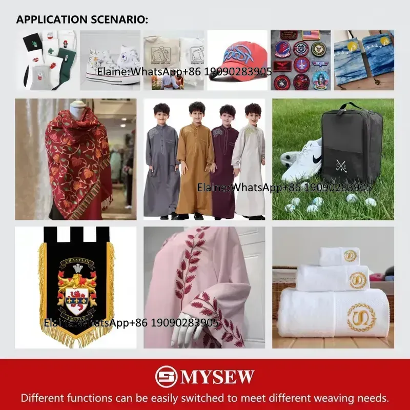 MYSEW MBC1201 Otomatik Endüstr - Embroidery Hat Machine incelemesi ve fiyatı