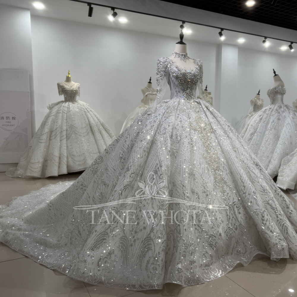 Zarif Gelinlikler Uzun Kollu Y - Embroidery Organza incelemesi ve fiyatı