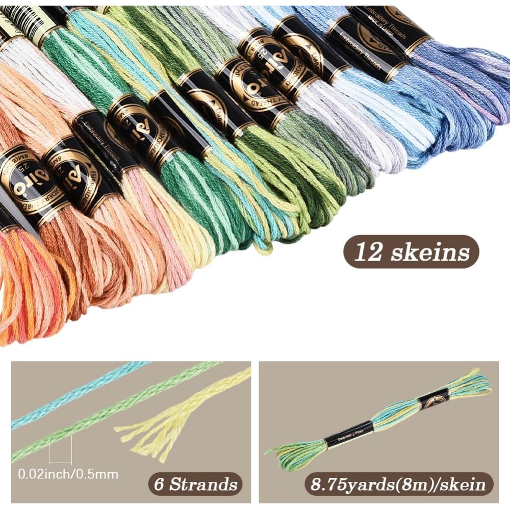 12 Sarım 105 Yard Çapraz Dikiş - Embroidery Gradient incelemesi ve fiyatı