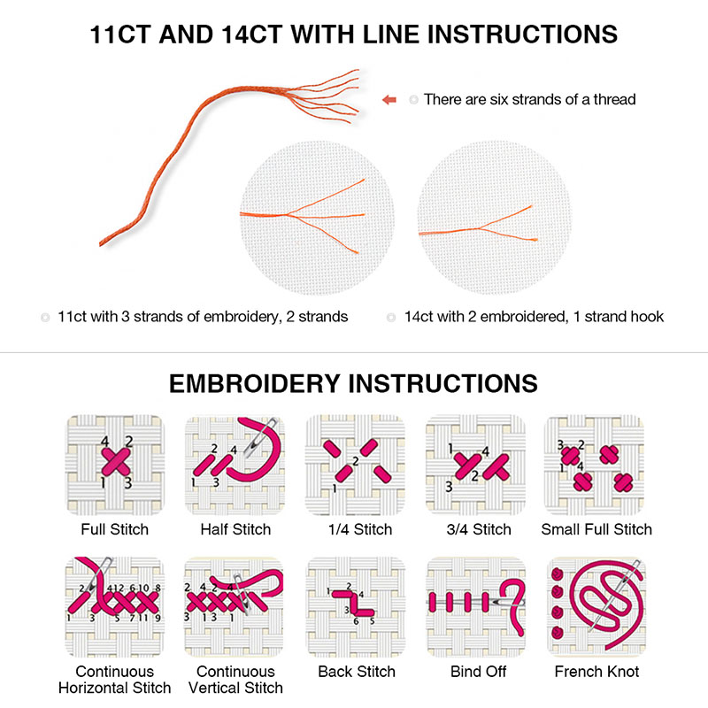 ZC184 Çapraz dikiş kitleri Kan - Embroidery Job incelemesi ve fiyatı