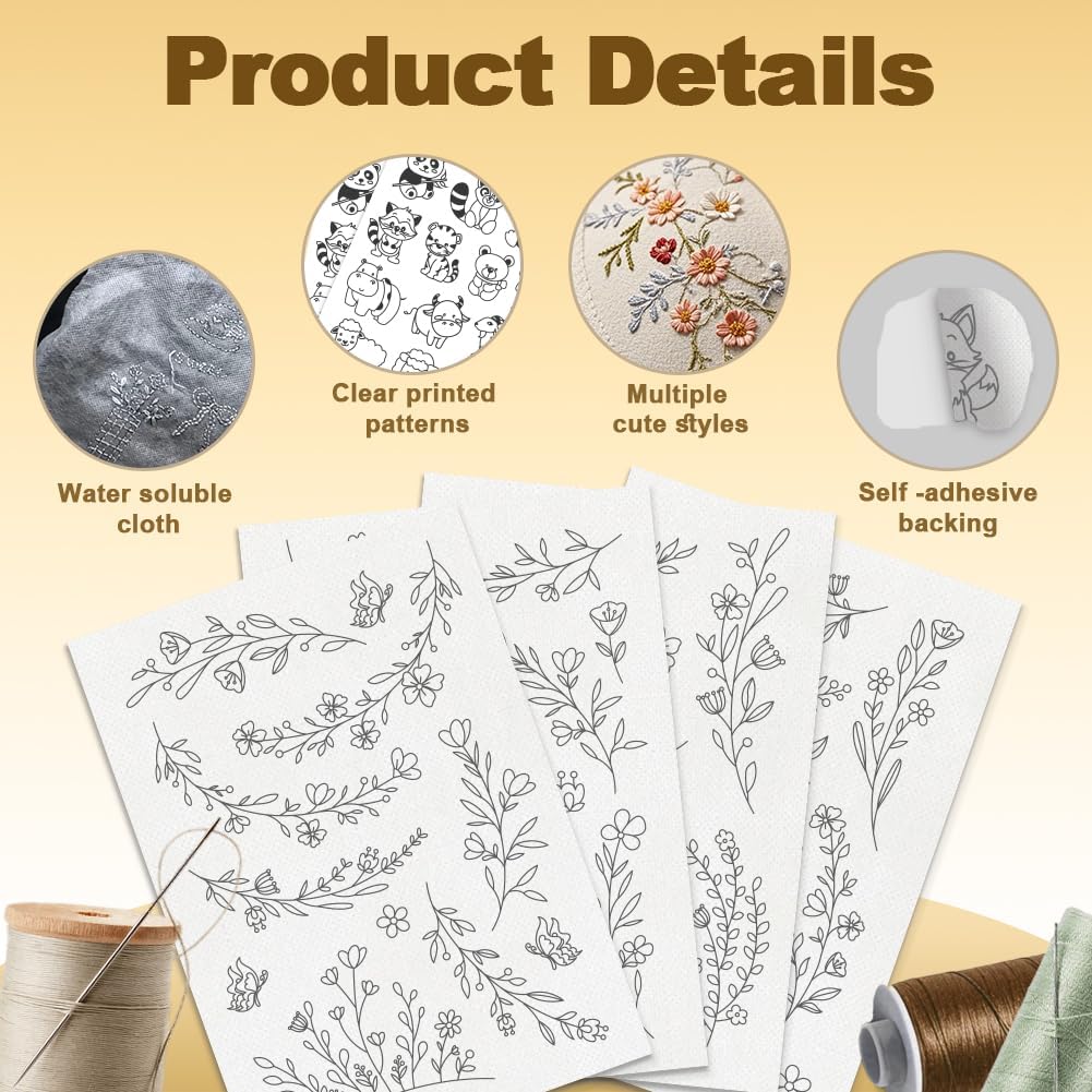 Suda Çözünen Nakış Sabitleyici - Embroidery Paper incelemesi ve fiyatı