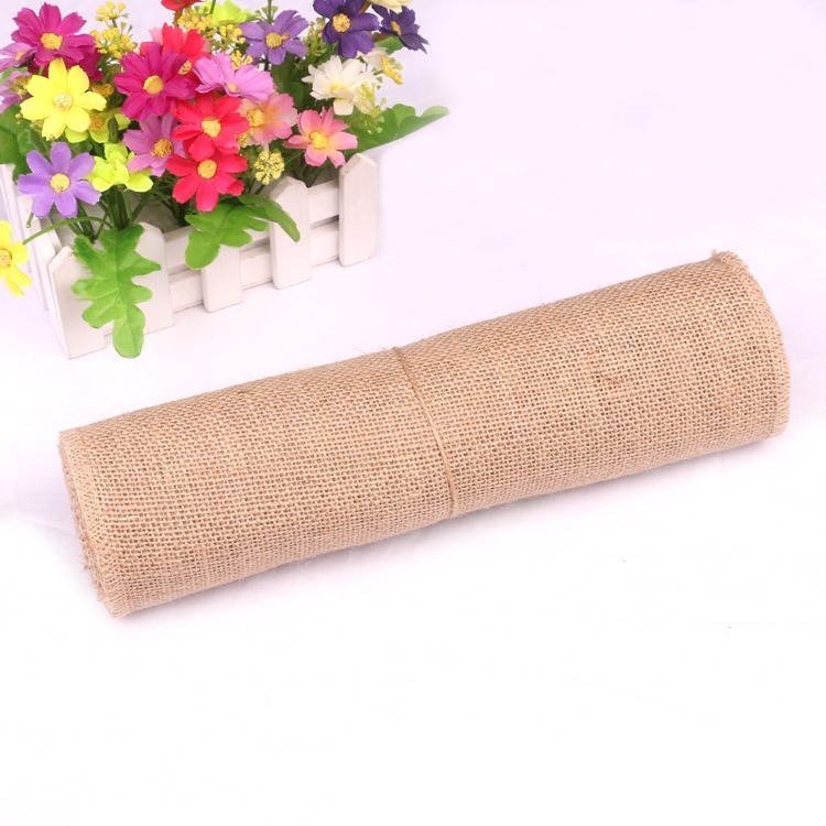 5-30 CM Doğal Jüt Keten Kumaş  - Linen Fabric Natural incelemesi ve fiyatı