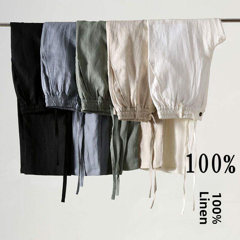 Bol Pamuklu Keten Erkek Günlük - Linen Fabric Natural incelemesi ve fiyatı