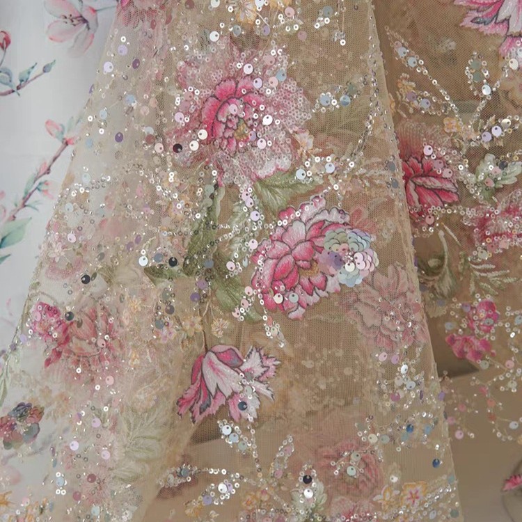 1M 120Cm Genişliğinde Lüks Bon - Embroidery Gradient incelemesi ve fiyatı