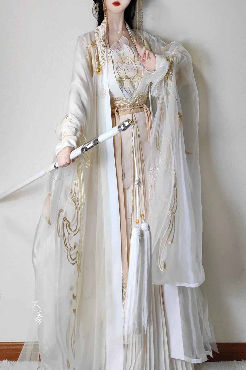 Çin Hanfu Elbise Kadın Tang Ha - Embroidery Gradient incelemesi ve fiyatı