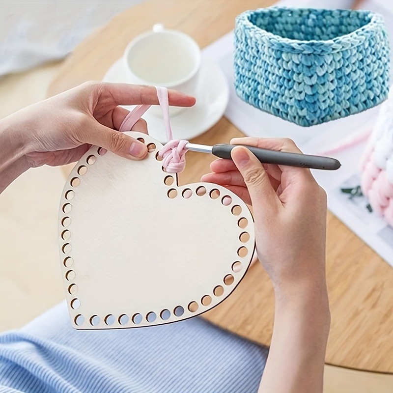 3 adet Kalp Şeklinde Tığ İşi S - Embroidery Hoop incelemesi ve fiyatı