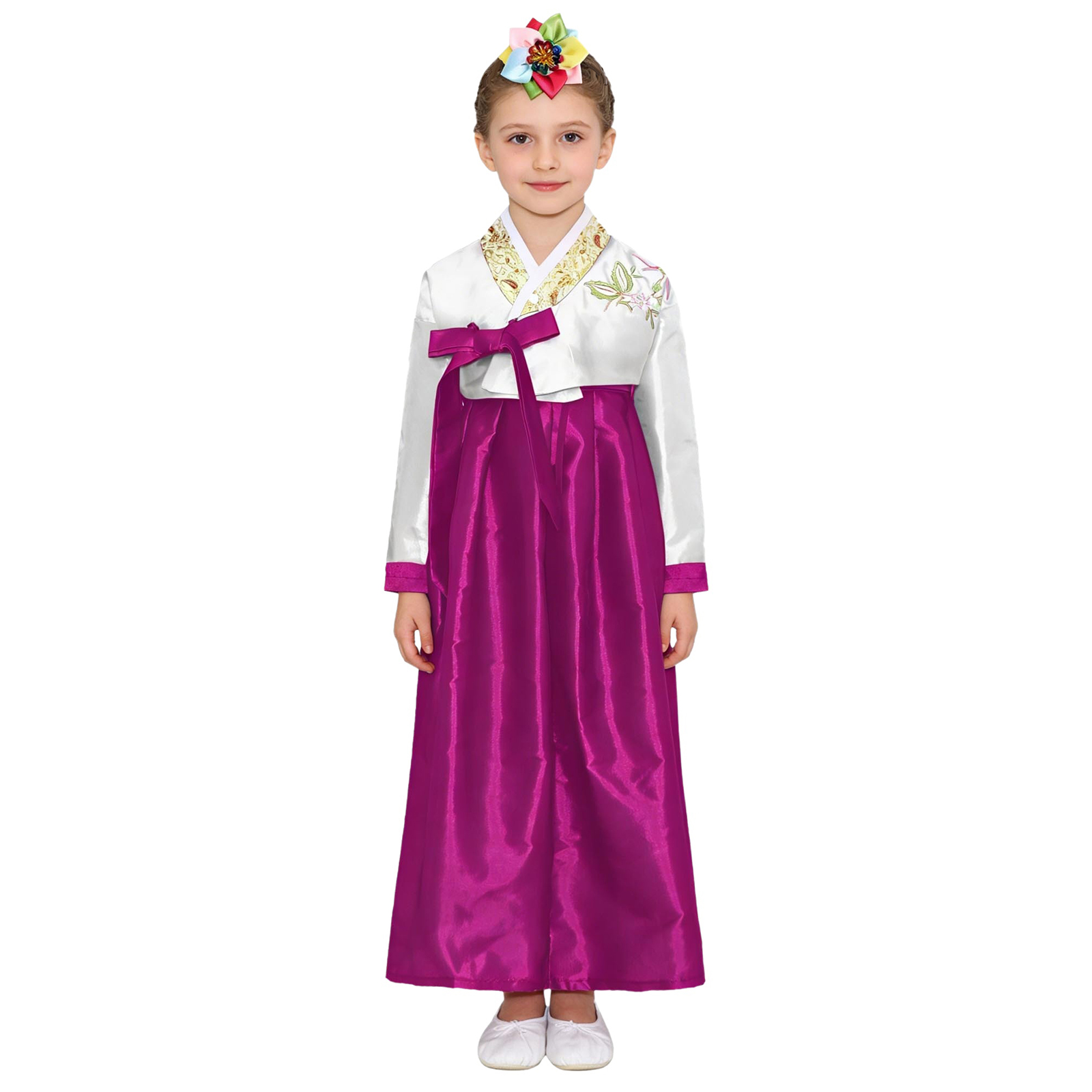 Çocuk Kız Kore Ulusal Hanbok K - Embroidery Skirt incelemesi ve fiyatı
